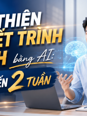 Cải thiện thuyết trình nhanh bằng AI: thực chiến 2 tuần