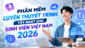 Phần mềm luyện thuyết trình tốt nhất cho sinh viên Việt Nam 2026