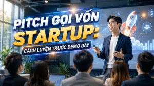 Pitch gọi vốn startup: cách luyện trước demo day